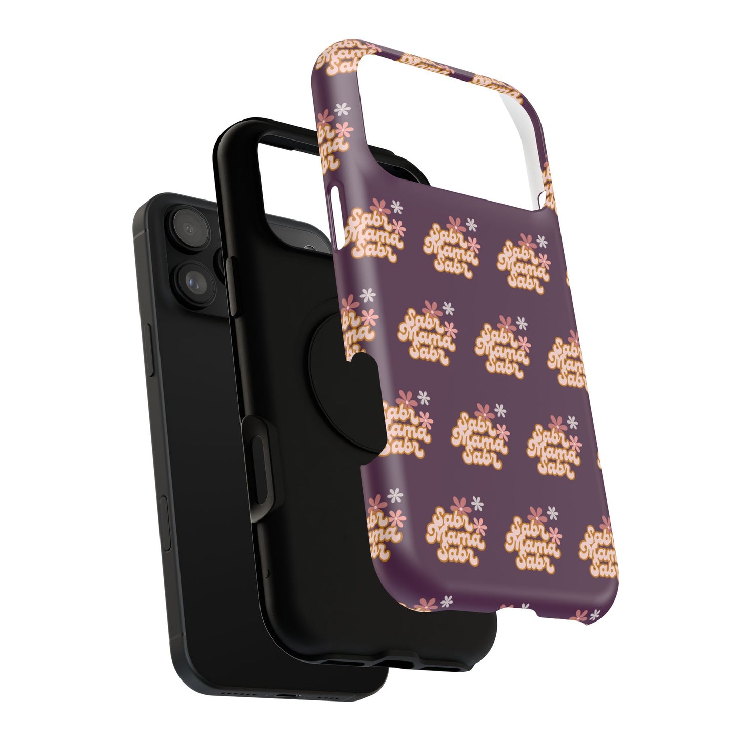 Sabr Mama Phone Case — Faith-Inspired, Impact-Resistant Case for Muslim Moms (Encouraging Patience)