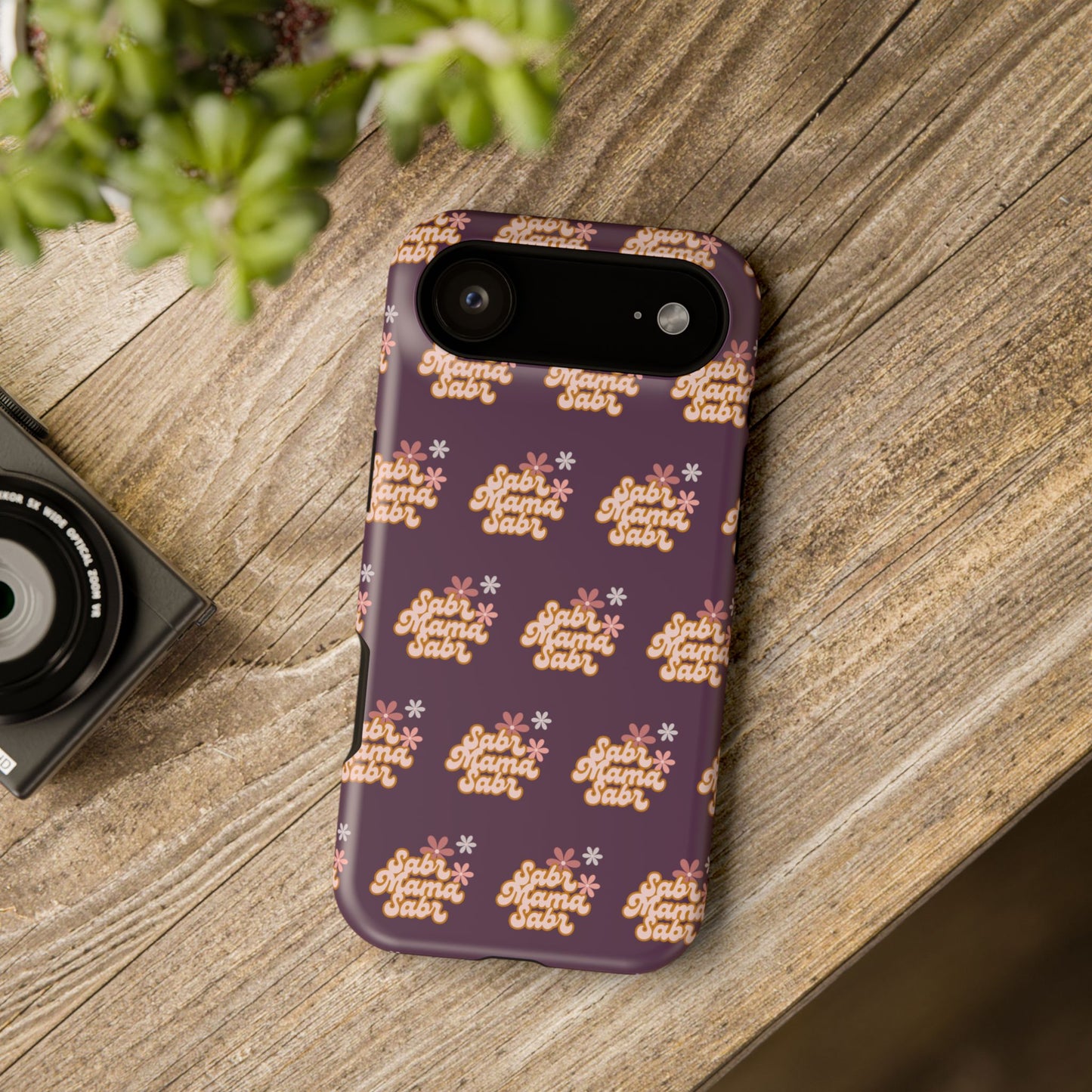 Sabr Mama Phone Case — Faith-Inspired, Impact-Resistant Case for Muslim Moms (Encouraging Patience)