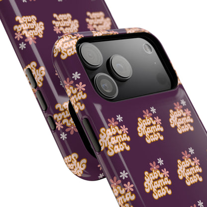Sabr Mama Phone Case — Faith-Inspired, Impact-Resistant Case for Muslim Moms (Encouraging Patience)