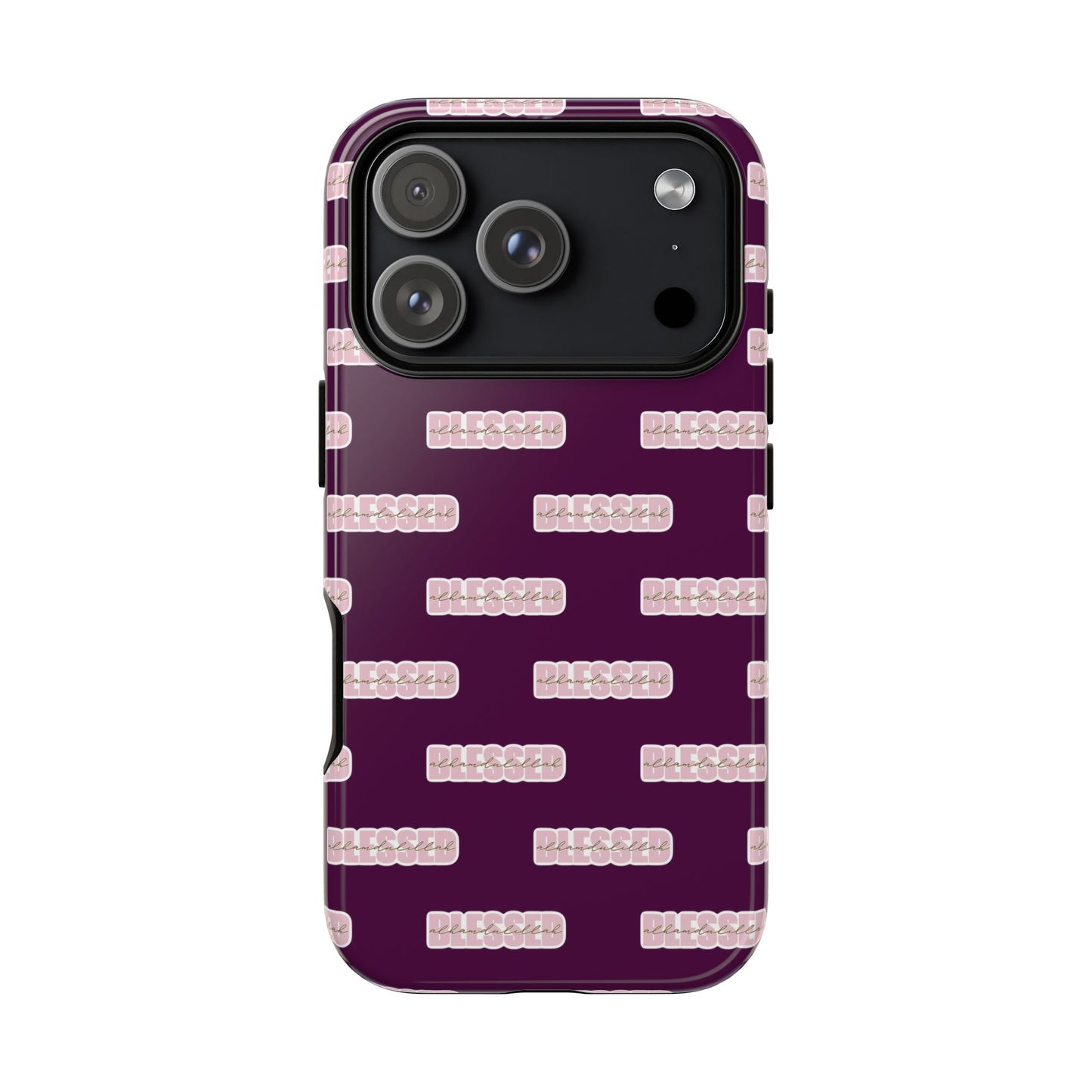 Blessed Alhamdulillah Muslim Faith Phone Case — Islamic Phone Case for Women & Girls
