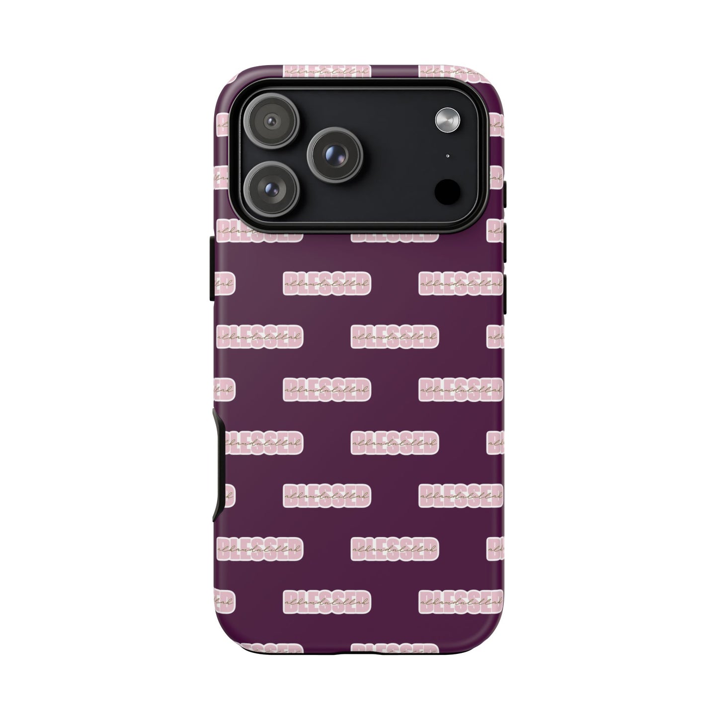 Blessed Alhamdulillah Muslim Faith Phone Case — Islamic Phone Case for Women & Girls