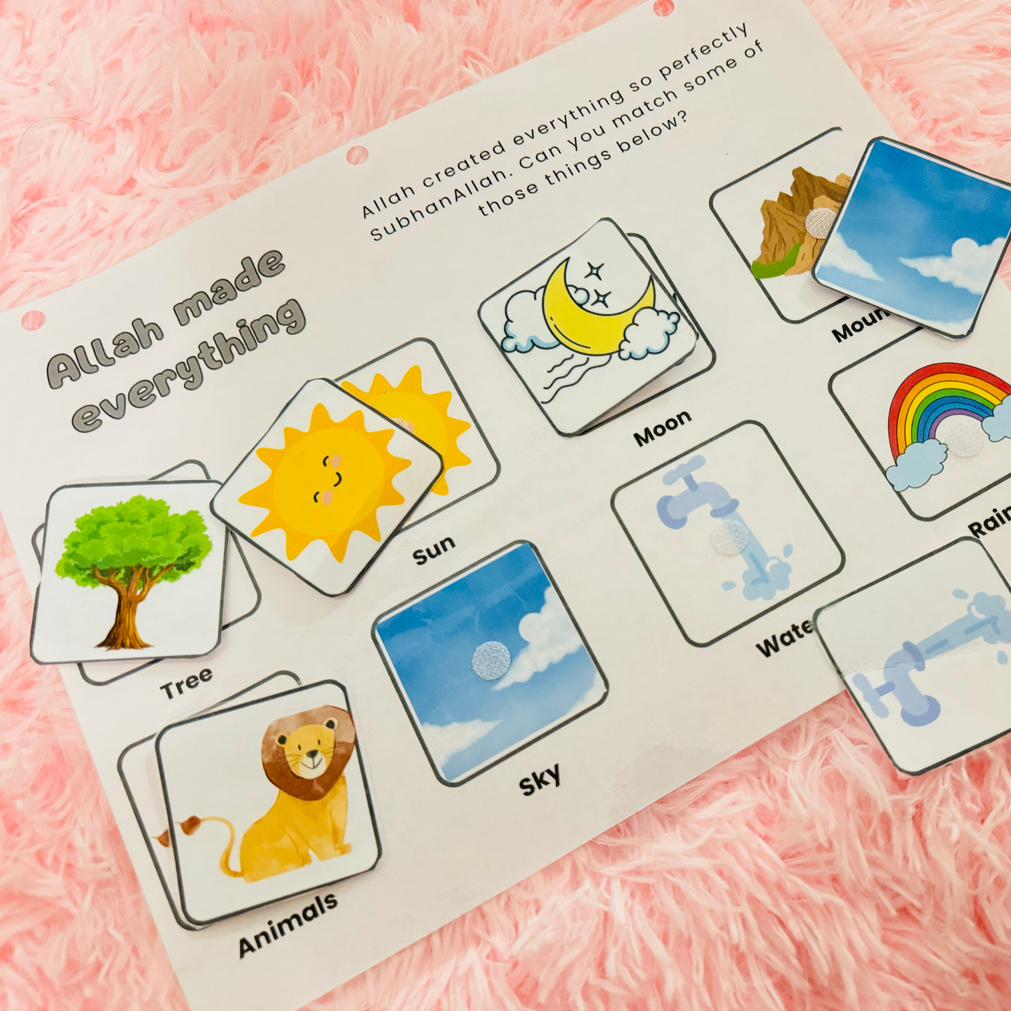 Personalized Islamic Busy Book, Arabic Alphabet Learning, Toddler Montessori Toy, Ramadan Eid Gift