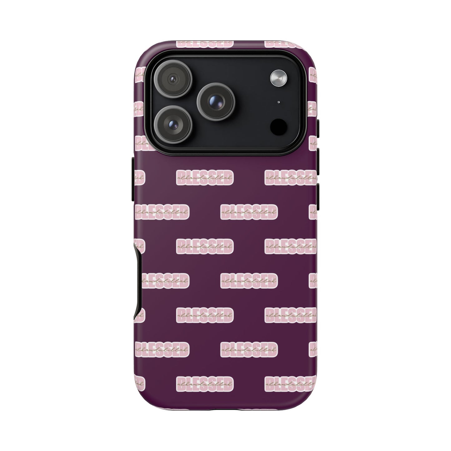 Blessed Alhamdulillah Muslim Faith Phone Case — Islamic Phone Case for Women & Girls